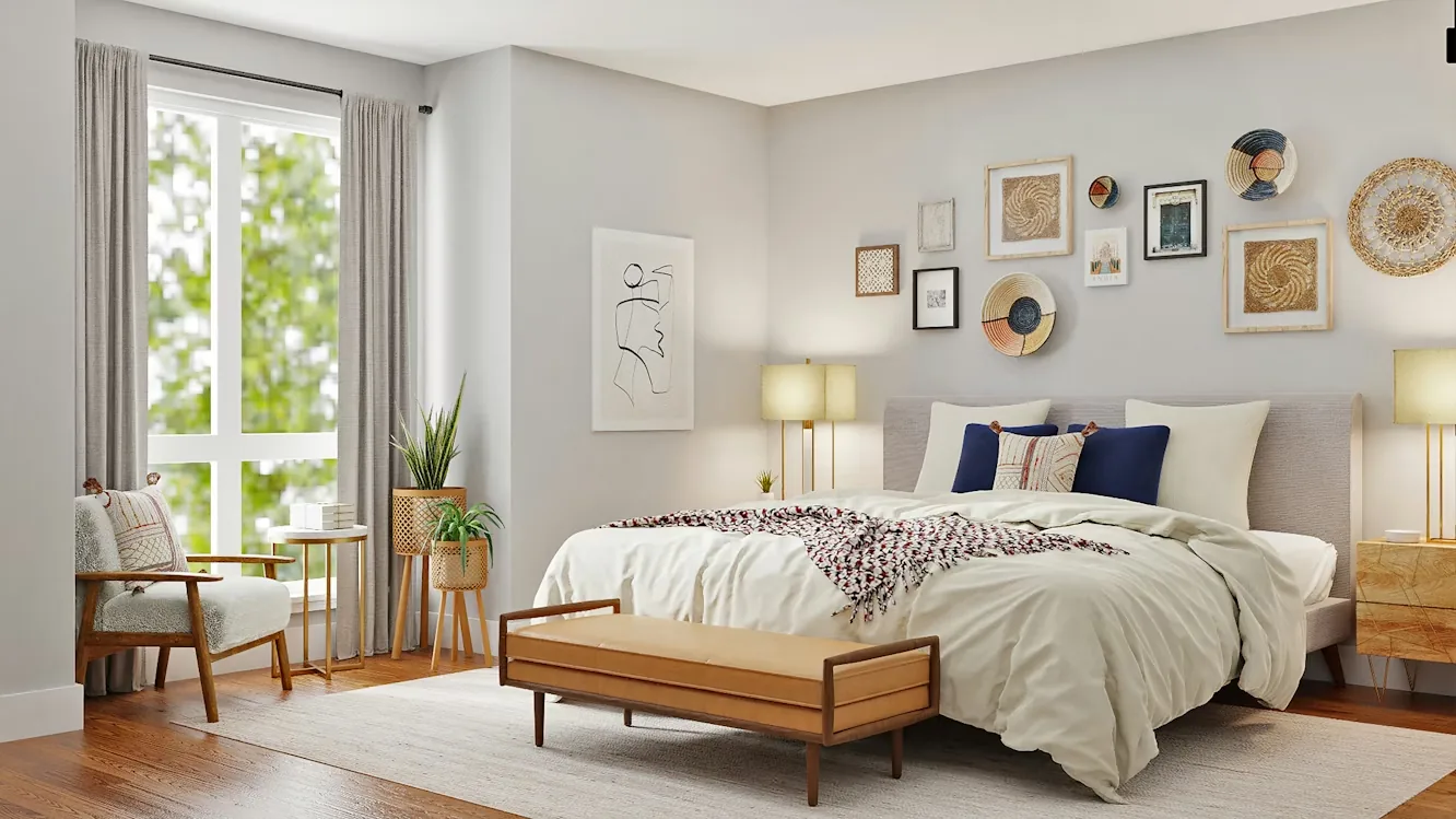 Smart Home Living Scene - HOME ART