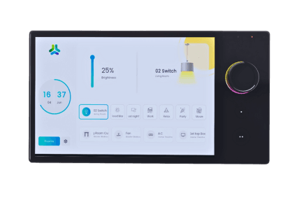 Smart KNX Glass Touch Switchboard - HOME ART Hyderabad